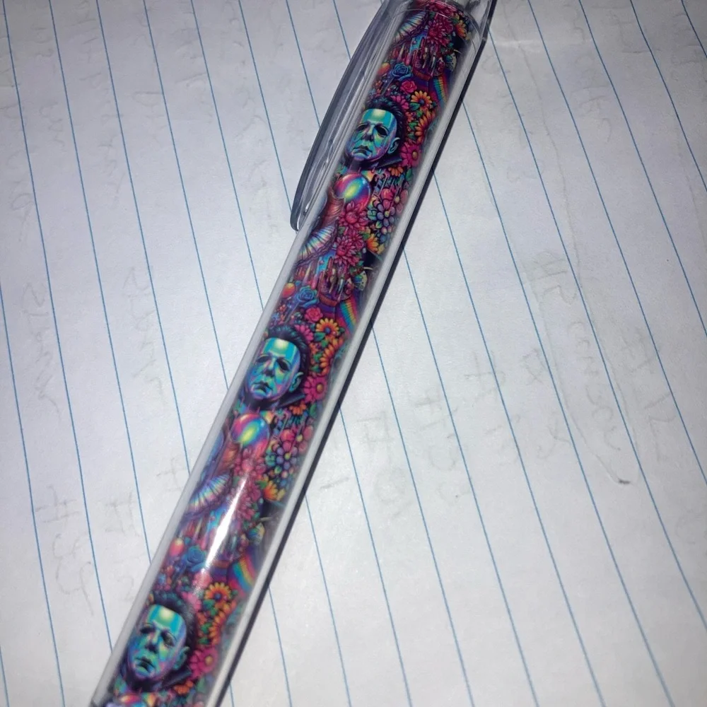 Horror Characters Ballpoint Pen - Picture 2 of 5